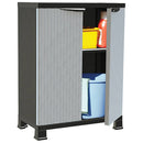 vidaXL rattanstílusú műanyag szekrény 68 x 39 x 92 cm