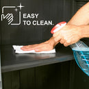 vidaXL rattanstílusú műanyag szekrény 68 x 39 x 171,5 cm