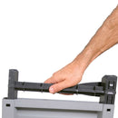 vidaXL rattanstílusú műanyag szekrény 68 x 39 x 171,5 cm