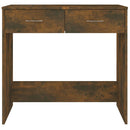 vidaXL füstös tölgy színű szerelt fa íróasztal 80 x 40 x 75 cm