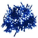 vidaXL kék fényű fürtös PVC LED-szalag 1000 LED-del 11 m