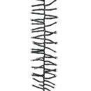 vidaXL kék fényű fürtös PVC LED-szalag 2000 LED-del 17 m