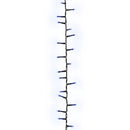 vidaXL kék fényű kompakt PVC LED-szalag 400 LED-del 13 m