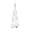 vidaXL kúp alakú karácsonyfa 3000 hideg fehér LED-del 230 x 800 cm