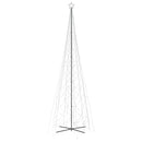 vidaXL kúp alakú karácsonyfa 3000 hideg fehér LED-del 230 x 800 cm