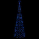 vidaXL kúp alakú karácsonyfa 3000 kék LED-del 230 x 800 cm