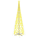 vidaXL kúp alakú karácsonyfa 3000 meleg fehér LED-del 230 x 800 cm