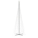 vidaXL kúp alakú karácsonyfa 3000 meleg fehér LED-del 230 x 800 cm