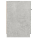 vidaXL betonszürke szerelt fa íróasztalszekrény 33,5 x 50 x 75 cm