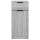 vidaXL szürke sonoma szerelt fa íróasztalszekrény 33,5x50x75 cm