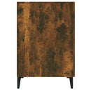 vidaXL füstös tölgy színű szerelt fa íróasztal 140 x 50 x 75 cm