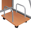 vidaXL barna szerelt fa számítógépasztal 110 x 52 x 88,5 cm