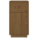 vidaXL mézbarna tömör fenyőfa íróasztalszekrény 40 x 50 x 75 cm