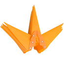 vidaXL összecsukható tüskés sárga karácsonyi lámpa LED-del 57 cm