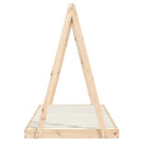 vidaXL tömör fenyőfa gyerekágykeret 90 x 200 cm