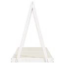 vidaXL fehér tömör fenyőfa gyerekágykeret 90 x 200 cm