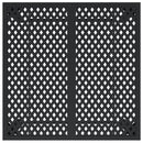 vidaXL antracitszürke acél kerti asztal 80 x 80 x 72 cm