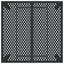 vidaXL antracitszürke acél kerti asztal 100 x 100 x 72 cm