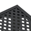 vidaXL antracitszürke acél kerti asztal 165 x 80 x 72 cm