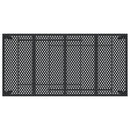 vidaXL antracitszürke acél kerti asztal 200 x 100 x 72 cm