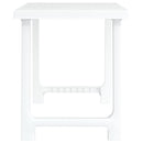 vidaXL fehér fa hatású PP kempingasztal 79x56x64 cm