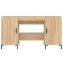 vidaXL sonoma tölgy színű szerelt fa íróasztal 140 x 50 x 75 cm