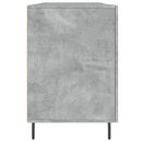 vidaXL betonszürke szerelt fa íróasztal 140 x 50 x 75 cm