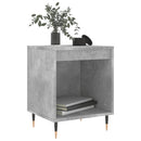 vidaXL 2 db betonszürke szerelt fa éjjeliszekrény 40 x 35 x 50 cm