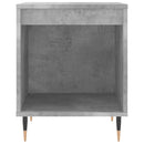 vidaXL 2 db betonszürke szerelt fa éjjeliszekrény 40 x 35 x 50 cm