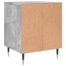 vidaXL 2 db betonszürke szerelt fa éjjeliszekrény 40 x 35 x 50 cm