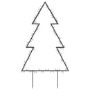 vidaXL karácsonyi fa fénydekoráció 115 LED 90 cm