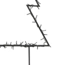 vidaXL karácsonyi fa fénydekoráció 115 LED 90 cm