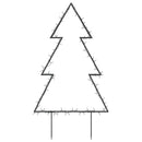 vidaXL karácsonyi fa fénydekoráció 80 LED 60 cm