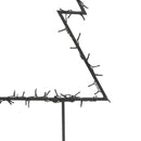 vidaXL karácsonyi fa fénydekoráció 80 LED 60 cm