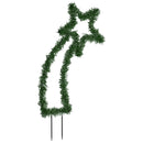 vidaXL karácsonyi hullócsillag fénydekoráció cövekkel 80 LED 62 cm