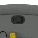 vidaXL sötétszürke szövet felállást segítő dönthető masszázsfotel