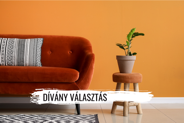 Stílusos és kényelmes díványok széle sválasztéka