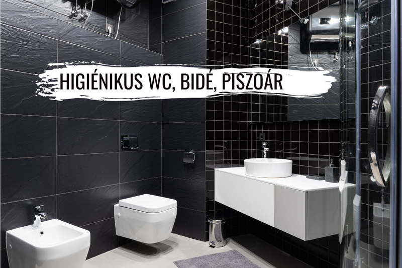 Modern fürdőszobai higiénia: WC-k, bidék és piszoárok útmutató – mire figyelj vásárláskor?