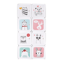 Gyerek moduláris szekrény, szürke/gyerek minta, ATREY