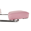 Irodai/gamer szék RGB LED világítással, rózsaszín/fehér, JOVELA