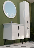 TMP KEOPS álló fürdőszobabútor - CeraStyle BLUE 70 - 42200 mosdóval - 70 x 47 cm