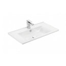 TMP IRON 75 álló fürdőszobabútor - Lava porcelán mosdóval - 76 x 46 cm