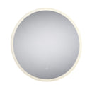 TMP LUX Touch fürdőszobai tükör - KEREK - LED világítással - érintő kapcsolóval - Ø 80 cm
