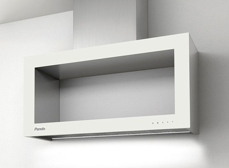 Pando P-960/100 inox/fehér keret páraelszívó