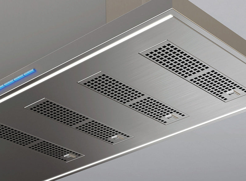 Pando I-861/120X60 inox külső motoros sziget páraelszívó