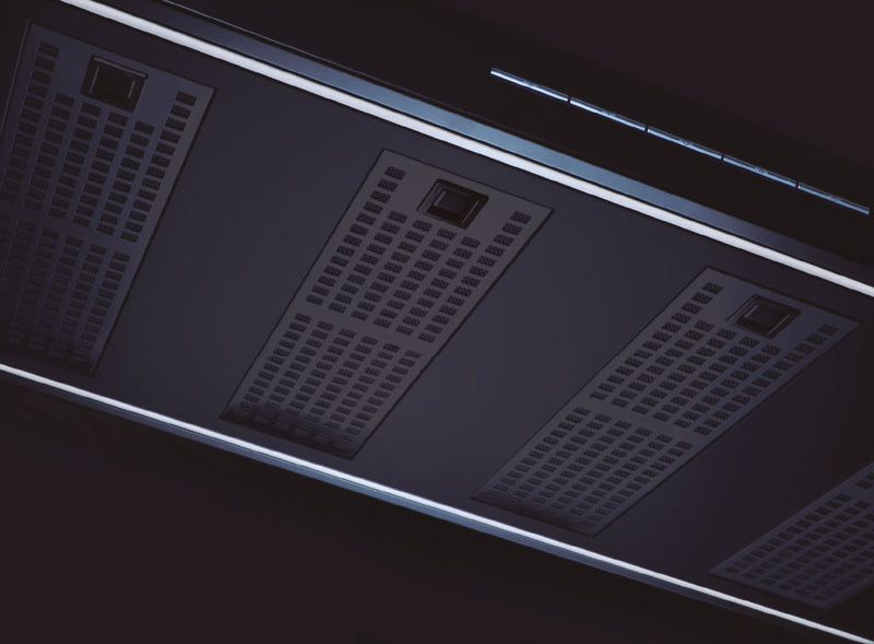 Pando I-861/120X60 inox külső motoros sziget páraelszívó