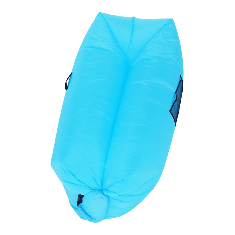 Felfújható babzsák/lazy bag, kék, LEBAG