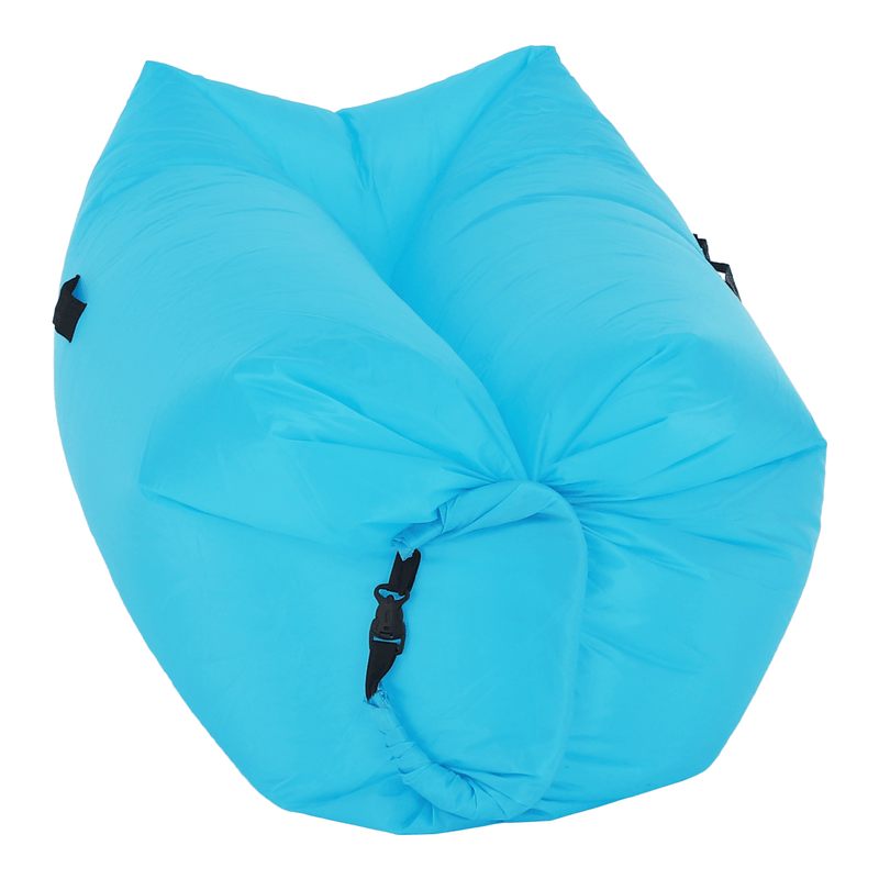 Felfújható babzsák/lazy bag, kék, LEBAG