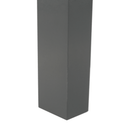 Éjjeliszekrény, szürke, MALISE