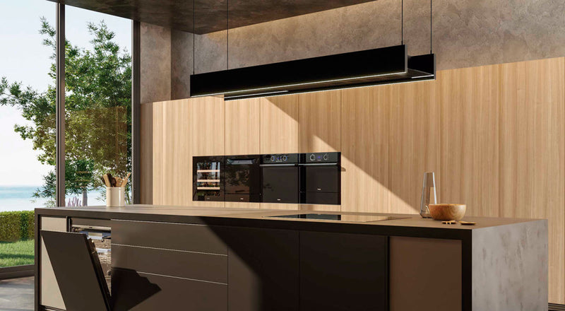 Pando I-875/180 szatin fekete  páraelszívó